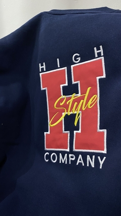 Buzo High Style H marino - Ropa High Style