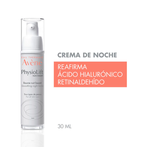 AVENE PHYSIOLIFT CREMA DE NOCHE ANTIEDAD 30ml