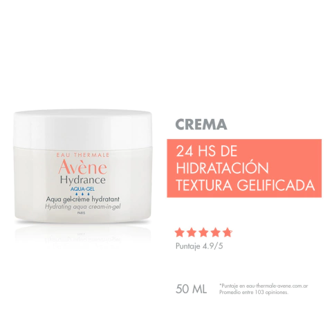 AVENE HYDRANCE AQUA GEL CREAM 50ml