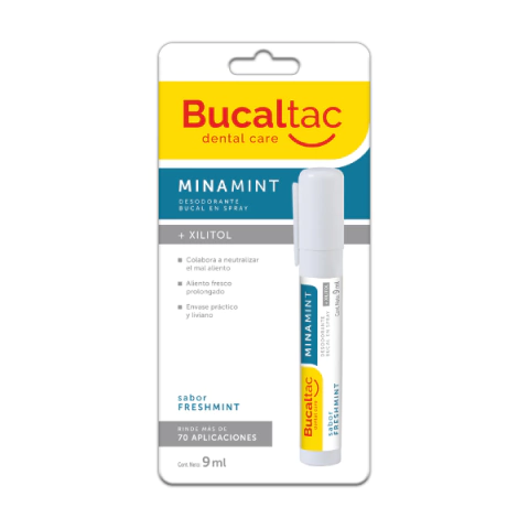 BUCALTAC MINAMINT DESODORANTE BUCAL SPRAY FRESHMINT