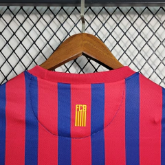 CAMISA RETRÔ DO BARCELONA - MANGA LONGA - HOME 11/12 na internet