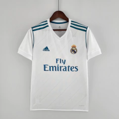 CAMISA RETRÔ DO REAL MADRID - HOME 17/18 - comprar online