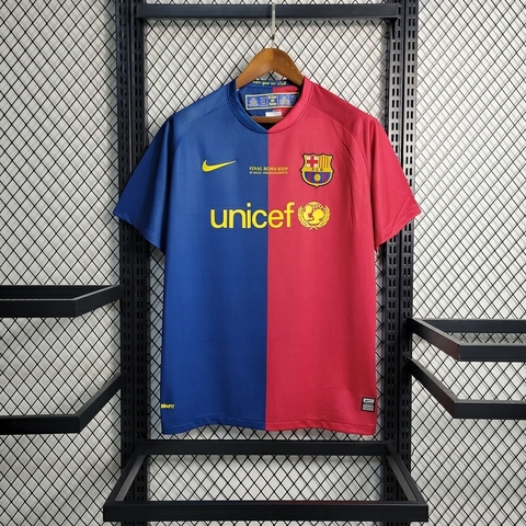 CAMISA DO BARCELONA RETRÔ - HOME 08/09