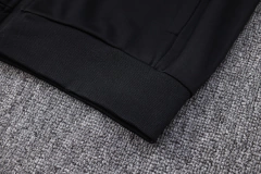 CONJUNTO AGASALHO DA ALEMANHA - ZÍPER COMPLETO - PRETO 22/23 - loja online