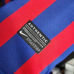 CAMISA RETRÔ DO BARCELONA - MANGA LONGA - HOME 11/12 - comprar online