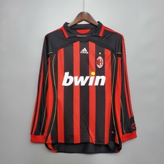 CAMISA RETRÔ DO MILAN - MANGA LONGA - 06/07