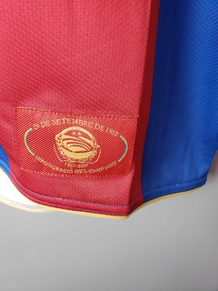 CAMISA RETRÔ DO BARCELONA - HOME MANGA LONGA 07/08 - NETSHIRTS