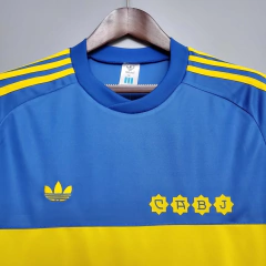 CAMISA RETRÔ DO BOCA JUNIORS - MANGA LONGA 1981 na internet