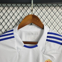 CAMISA RETRÔ DO REAL MADRID - MANGA LONGA - HOME 10/11 - loja online