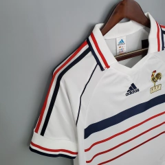 CAMISA RETRÔ DA FRANÇA - AWAY 1998 - loja online