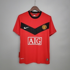 CAMISA RETRÔ DO MANCHESTER UNITED - HOME 09/10