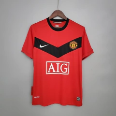CAMISA RETRÔ DO MANCHESTER UNITED - HOME 09/10