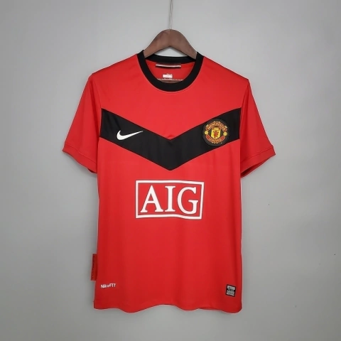 CAMISA RETRÔ DO MANCHESTER UNITED - HOME 09/10