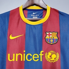 CAMISA RETRÔ DO BARCELONA - HOME 10/11 - comprar online