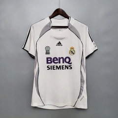 CAMISA RETRÔ DO REAL MADRID - HOME 06/07