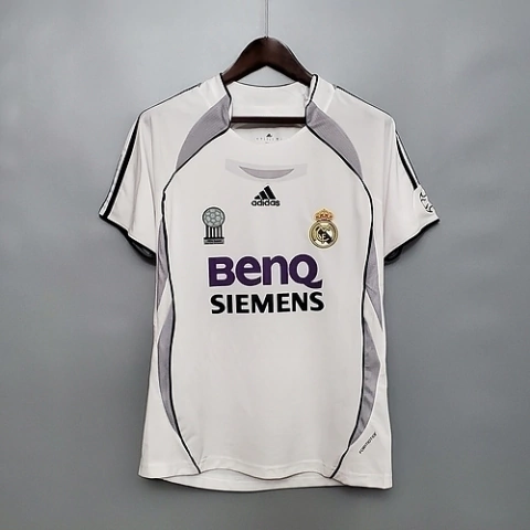 CAMISA RETRÔ DO REAL MADRID - HOME 06/07