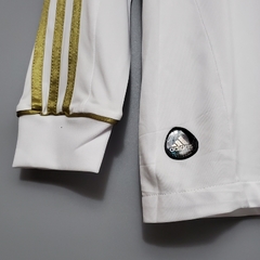 CAMISA RETRÔ DO REAL MADRID MANGA LONGA - HOME 11/12 na internet
