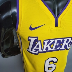 CAMISETA LOS ANGELES LAKERS - JAMES 6 - YELLOW - NETSHIRTS