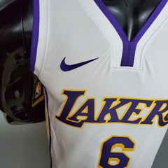 CAMISETA LOS ANGELES LAKERS - JAMES 6 - WHITE - NETSHIRTS