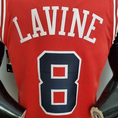 CAMISETA CHICAGO BULLS - LAVINE 8 - RED - NETSHIRTS