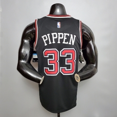 CAMISETA CHICAGO BULLS - PIPPEN 33 - BLACK - comprar online