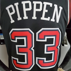 CAMISETA CHICAGO BULLS - PIPPEN 33 - BLACK - loja online