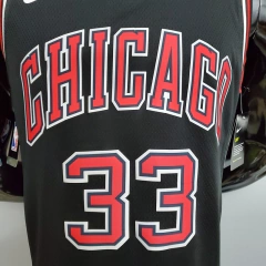 CAMISETA CHICAGO BULLS - PIPPEN 33 - BLACK na internet