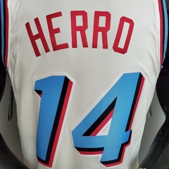 CAMISETA MIAMI HEAT - HERRO 14 - WHITE - NETSHIRTS