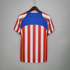 CAMISA RETRÔ DO ATLÉTICO DE MADRID - HOME 04/05 - comprar online