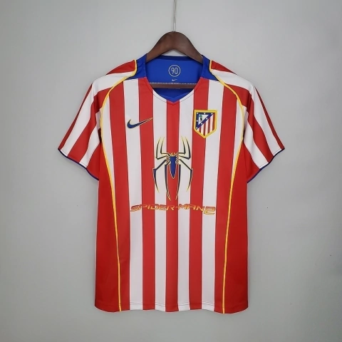 CAMISA RETRÔ DO ATLÉTICO DE MADRID - HOME 04/05