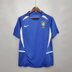CAMISA RETRÔ DO BRASIL - AWAY 2002