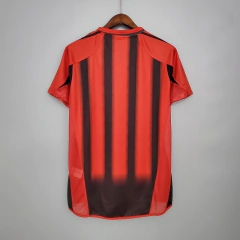 CAMISA RETRÔ DO MILAN - HOME 04/05 - comprar online