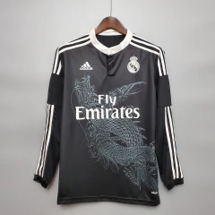 CAMISA RETRÔ DO REAL MADRID - MANGA LONGA THIRD 14/15