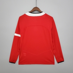 CAMISA RETRÔ DO MANCHESTER UNITED - MANGA LONGA - HOME 04/06 na internet