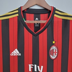 CAMISA RETRÔ DO MILAN - HOME 13/14 - comprar online