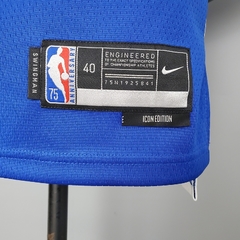 Imagem do CAMISETA DO GOLDEN STATE WARRIORS - CURRY 30-AZUL- 75 ANOS DO NBA