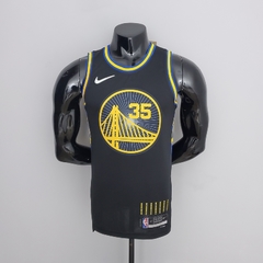 CAMISETA DO GOLDEN STATE WARRIORS - DURANT 35-PRETA