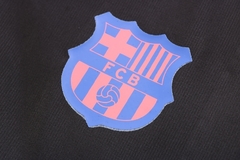 JAQUETA CORTA VENTO DO BARCELONA PRETA - 22/23 na internet