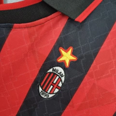CAMISA RETRO DO AC MILAN-HOME 95/96 na internet