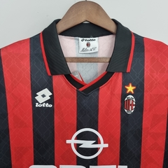 CAMISA RETRO DO AC MILAN-HOME 95/96 - comprar online