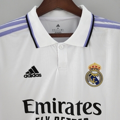 CAMISA DO REAL MADRID- MANGA LONGA - HOME 22/23 - comprar online