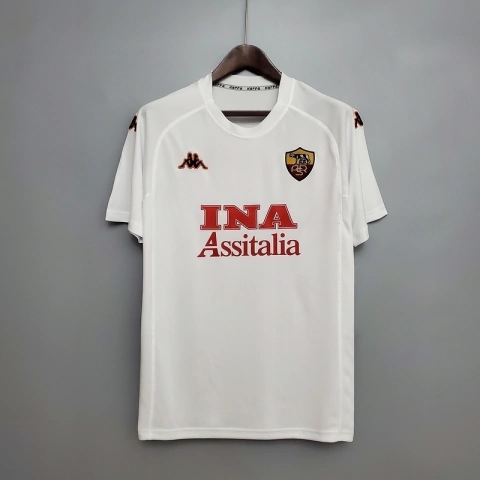 CAMISA RETRO DA ROMA- AWAY 00/01