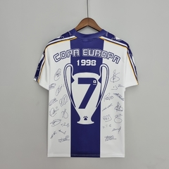 CAMISA RETRO REAL MADRID-97/98 COMEMORATIVA - comprar online