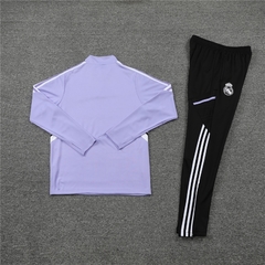 CONJUNTO AGASALHO DO REAL MADRID ROXO 22/23 - loja online