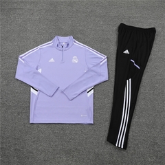 Imagem do CONJUNTO AGASALHO DO REAL MADRID ROXO 22/23