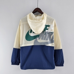 JAQUETA COM CAPUZ NIKE BEGE/AZUL- 22/23 - NETSHIRTS