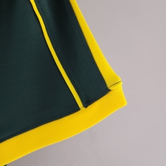 CAMISA RETRÔ DO BRASIL-GOALKEEPER VERDE ESCURO 1998 - loja online
