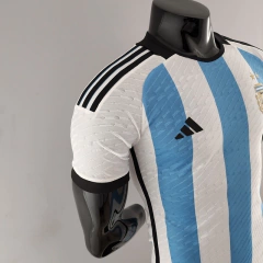 CAMISA DA ARGENTINA VERSÃO JOGADOR -HOME 2022 - NETSHIRTS