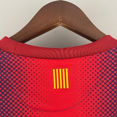 CAMISA RETRÔ DO BARCELONA-MANGA LONGA-HOME 12/13 na internet