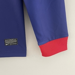 CAMISA RETRÔ DO BARCELONA-MANGA LONGA-HOME 12/13 - comprar online